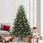 JUNG Vida Künstlicher Weihnachtsbaum mit 300 LEDs mit Ständer Grün 210 cm