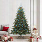 JUNG Vida Künstlicher Weihnachtsbaum mit 300 LEDs mit Ständer Grün 210 cm