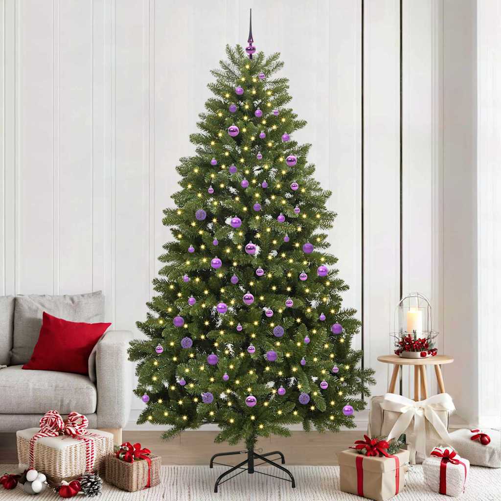 JUNG Vida Künstlicher Weihnachtsbaum Grün 240 cm PVC und Metall