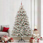 JUNG Vida Künstlicher Weihnachtsbaum Grün und Weiß 240 cm PVC und Metall
