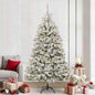 JUNG Vida Künstlicher Weihnachtsbaum Grün und Weiß 240 cm PVC und Metall