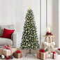 JUNG Vida Künstlicher Weihnachtsbaum mit 150 LEDs mit Ständer Grün 150 cm