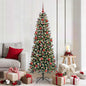 JUNG Vida Künstlicher Weihnachtsbaum mit 300 LEDs mit Ständer Grün 180 cm