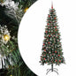 JUNG Vida Künstlicher Weihnachtsbaum mit 300 LEDs mit Ständer Grün 210 cm