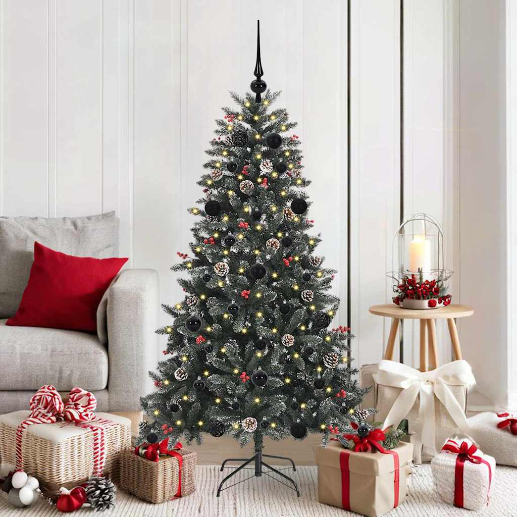JUNG Vida Künstlicher Weihnachtsbaum Grün 150 cm PVC, Plastik und Stahl