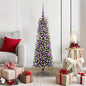JUNG Vida Künstlicher Weihnachtsbaum mit 150 LEDs mit Ständer Grün 120 cm