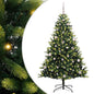 JUNG Vida Künstlicher geflammter Weihnachtsbaum 150 LEDs Grün 150 cm