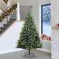 JUNG Vida Künstlicher Klapp-Weihnachtsbaum mit 300 LEDs Grün 240 cm