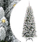 JUNG Vida Künstlicher Weihnachtsbaum mit 150 LEDs mit Ständer Weiß 150 cm