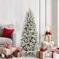 JUNG Vida Künstlicher Weihnachtsbaum mit 150 LEDs mit Ständer Weiß 150 cm