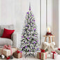 JUNG Vida Künstlicher Weihnachtsbaum mit 150 LEDs mit Ständer Weiß 150 cm