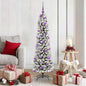 JUNG Vida Künstlicher Weihnachtsbaum mit 150 LEDs mit Ständer Weiß 150 cm