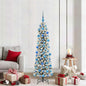 JUNG Vida Künstlicher Weihnachtsbaum mit 300 LEDs mit Ständer Weiß 180 cm