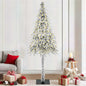 JUNG Vida Weihnachtsbaum mit 300 LEDs Weiß 210 cm PE und Stahl