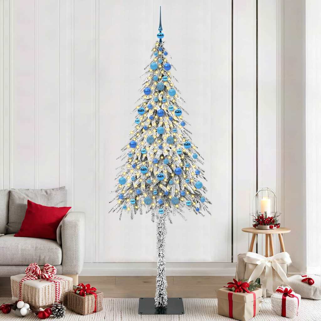JUNG Vida Weihnachtsbaum mit 300 LEDs Weiß 210 cm PE und Stahl