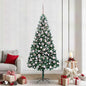 JUNG Vida Künstlicher Weihnachtsbaum mit 300 LEDs mit Ständer Grün 210 cm