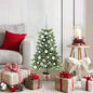 JUNG Vida Weihnachtsbaum mit 150 LEDs mit Ständer Grün 90 cm PE