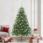 JUNG Vida Weihnachtsbaum mit 300 LEDs mit Ständer Grün 210 cm PE