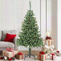 JUNG Vida Weihnachtsbaum mit 300 LEDs mit Ständer Grün 180 cm PVC