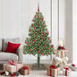 JUNG Vida Weihnachtsbaum mit 300 LEDs mit Ständer Grün 180 cm PVC