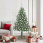 JUNG Vida Weihnachtsbaum mit 300 LEDs mit Ständer Grün 180 cm PVC