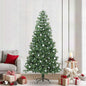 JUNG Vida Weihnachtsbaum mit 300 LEDs mit Ständer Grün 240 cm PVC