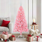 JUNG Vida Weihnachtsbaum mit 150 LEDs mit Ständer Rosa 150 cm PVC