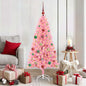JUNG Vida Weihnachtsbaum mit 150 LEDs mit Ständer Rosa 150 cm PVC