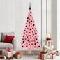 JUNG Vida Weihnachtsbaum mit 300 LEDs mit Ständer Rosa 180 cm PVC
