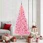 JUNG Vida Weihnachtsbaum mit 300 LEDs mit Ständer Rosa 180 cm PVC