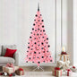 JUNG Vida Weihnachtsbaum mit 300 LEDs mit Ständer Rosa 210 cm PVC