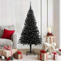 JUNG Vida Weihnachtsbaum mit 150 LEDs mit Ständer Schwarz 150 cm PVC
