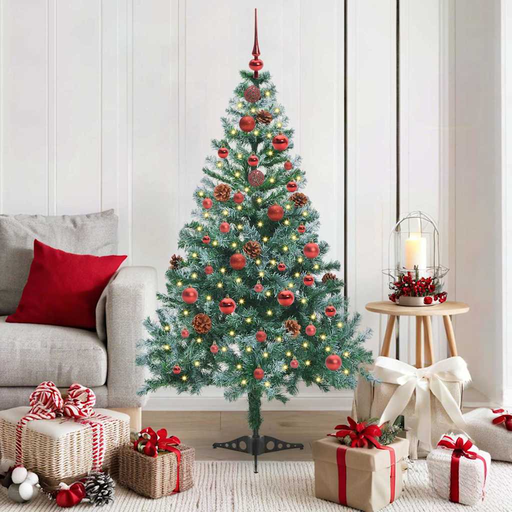 JUNG Vida Künstlicher Weihnachtsbaum Grün 150 cm PVC und Stahl