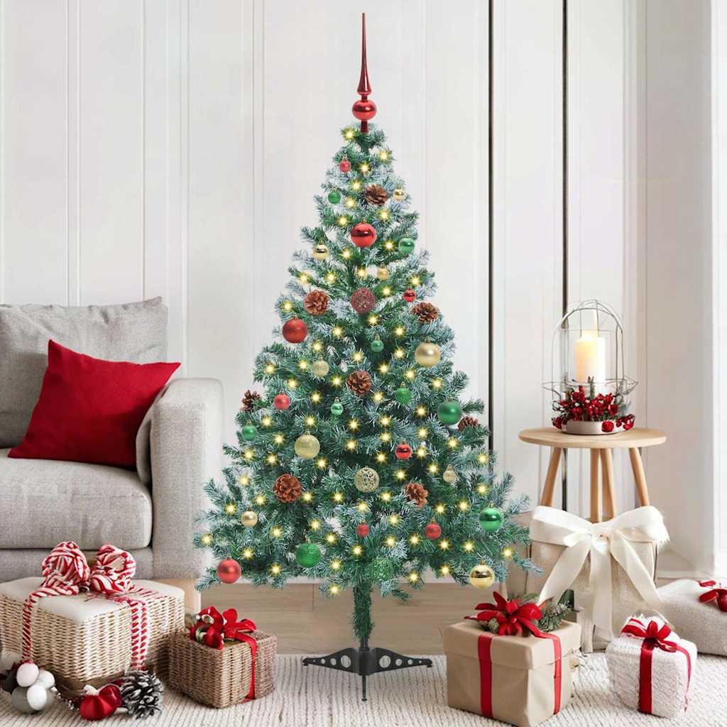 JUNG Vida Künstlicher Weihnachtsbaum Grün 150 cm PVC und Stahl