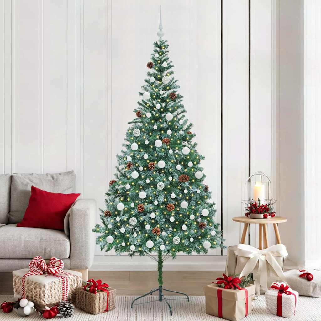 JUNG Vida Künstlicher Weihnachtsbaum Grün 210 cm PVC und Stahl