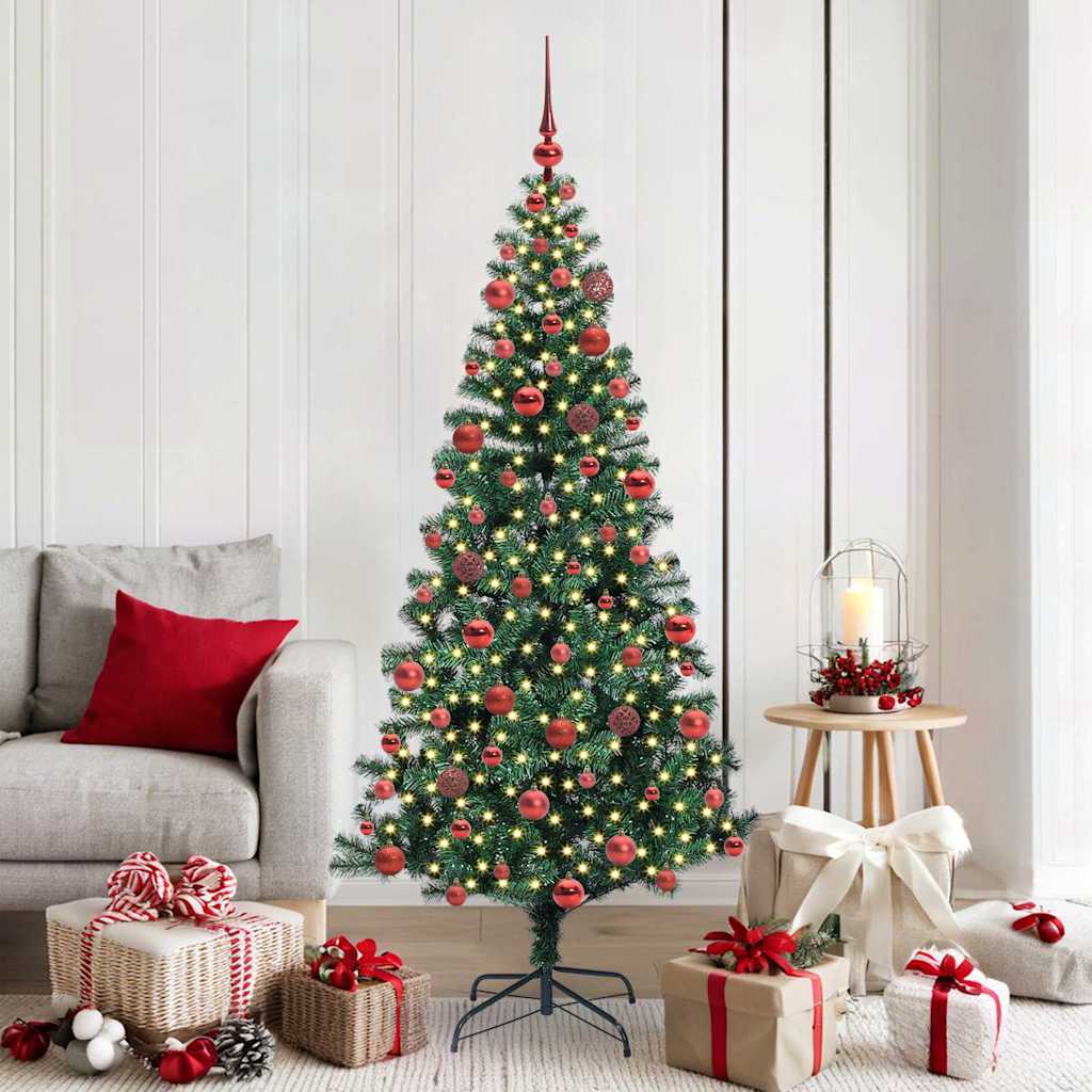 JUNG Vida Künstlicher vorbeleuchteter Weihnachtsbaum Grün 180 cm