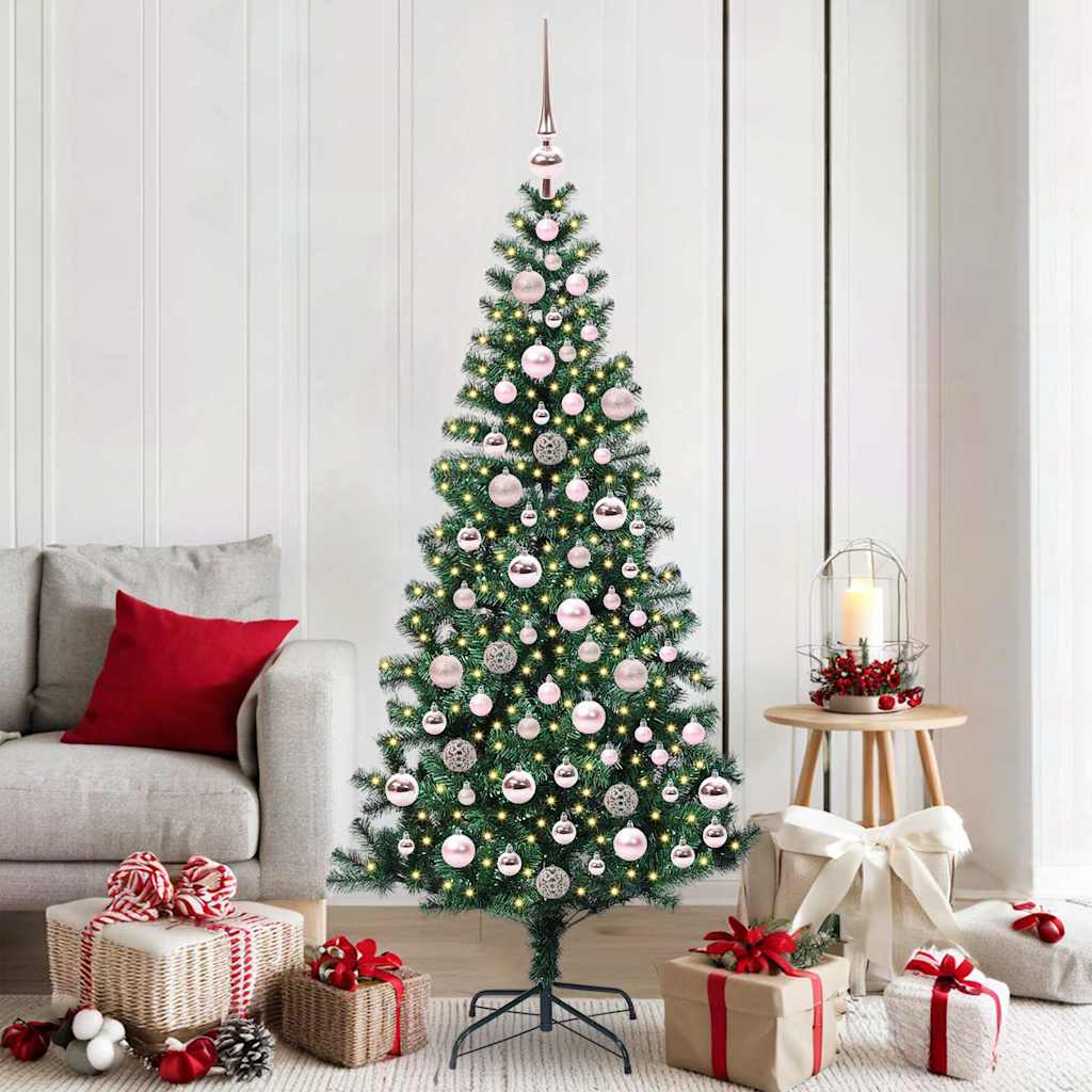 JUNG Vida Künstlicher vorbeleuchteter Weihnachtsbaum Grün 180 cm