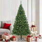 JUNG Vida Künstlicher Weihnachtsbaum mit 300 LEDs mit Ständer Grün 180 cm