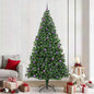 JUNG Vida Künstlicher Weihnachtsbaum mit 300 LEDs mit Ständer Grün 240 cm