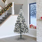 JUNG Vida Künstlicher Weihnachtsbaum mit 300 LEDs mit Ständer Weiß 240 cm