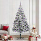 JUNG Vida Künstlicher Weihnachtsbaum mit 300 LEDs mit Ständer Weiß 240 cm