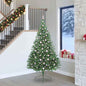 JUNG Vida Künstlicher vorbeleuchteter Weihnachtsbaum Grün 240 cm PVC