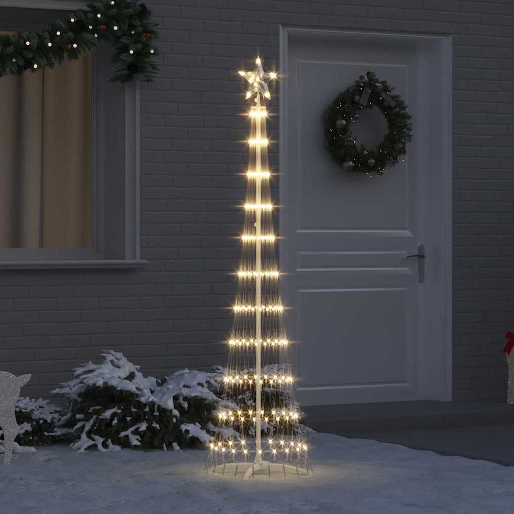 JUNG Vida LED-Weihnachtsbaum Warmes Weiß 51 x 51 x 190 cm Metall