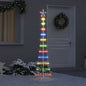 JUNG Vida LED-Weihnachtsbaum Mehrfarbig 51 x 51 x 190 cm Metall