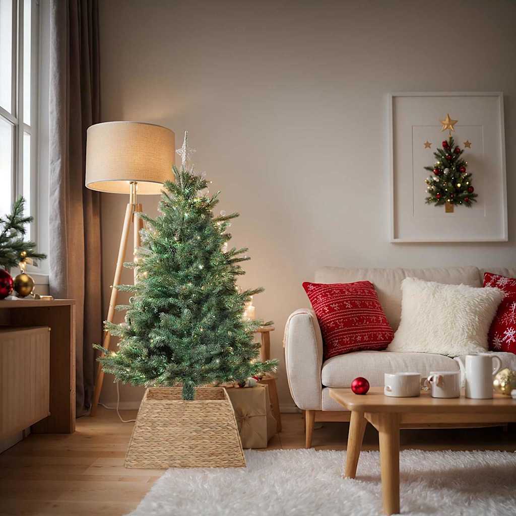JUNG Vida Weihnachtsbaumkragen Braun 70 x 70 x 28 cm Wasserhyazinthe