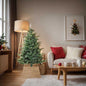 JUNG Vida Weihnachtsbaumkragen Braun 70 x 70 x 28 cm Wasserhyazinthe