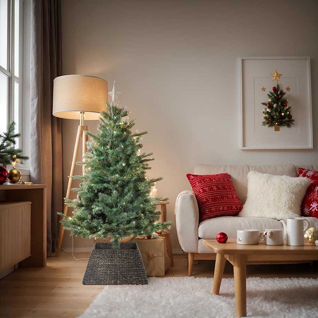 JUNG Vida Weihnachtsbaumkragen Schwarz 60 x 60 x 28 cm Wasserhyazinthe