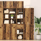 JUNG Vida Highboard Altholz 40 x 42,5 x 185 cm Holzwerkstoff