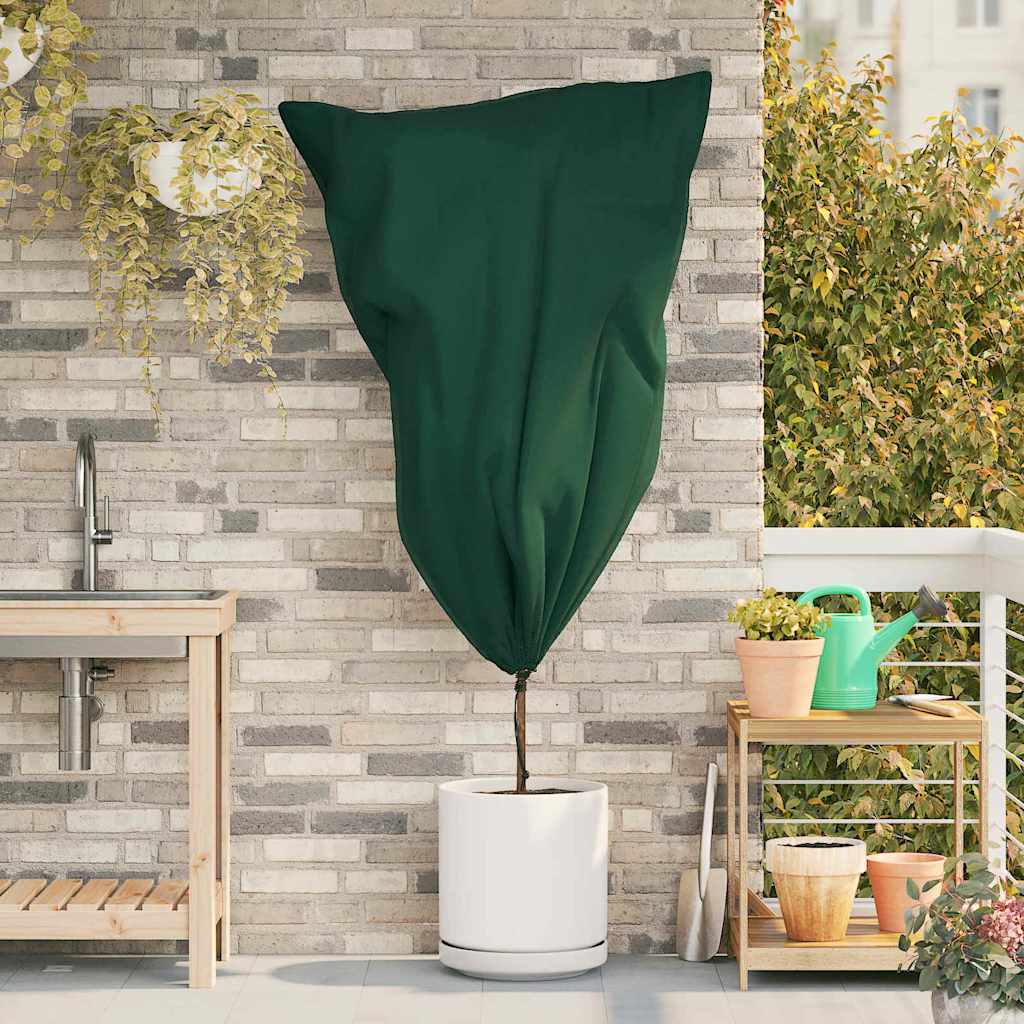 JUNG Vida Winterschutz fur Pflanzen 10 pcs Grün 0,8 x 1,2 m Vliesstoff