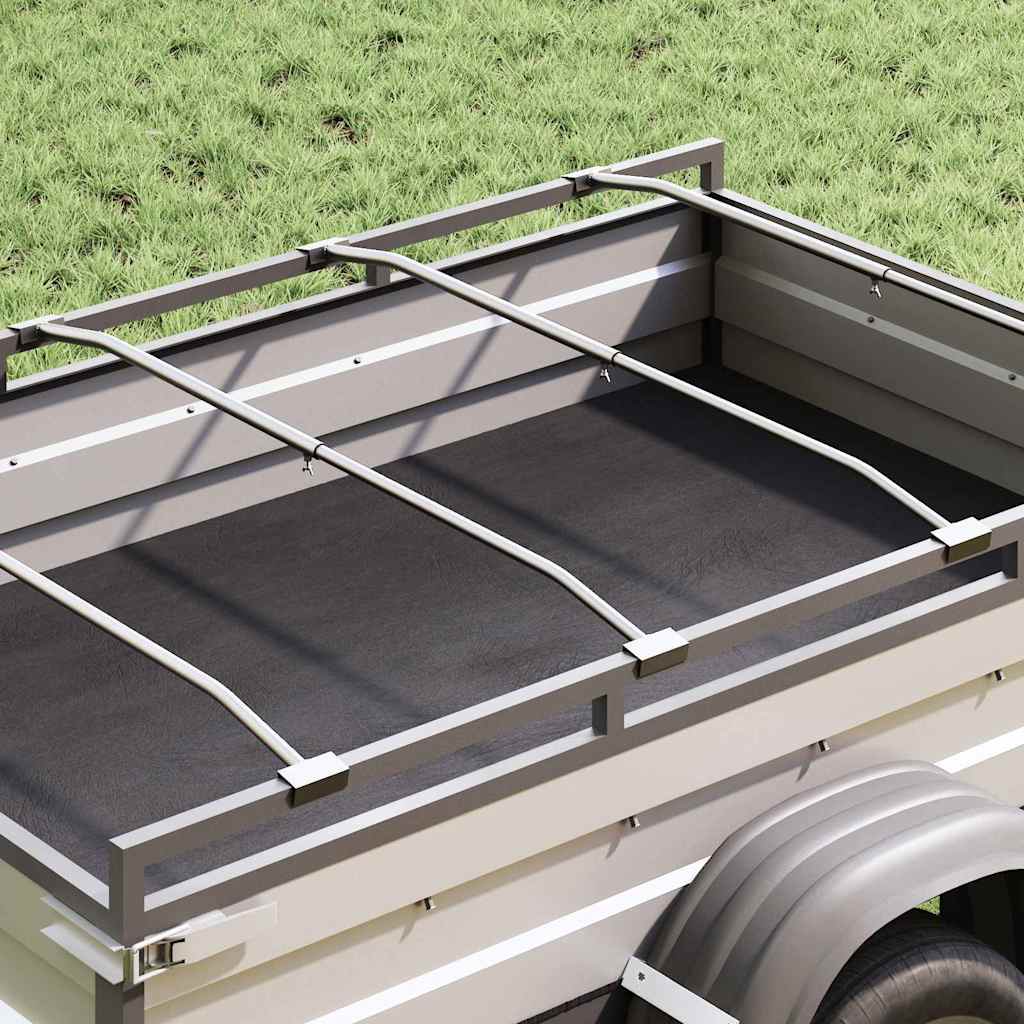 JUNG Vida Planehalterung für Anhänger 4 pcs Silber 130-210 cm Aluminium